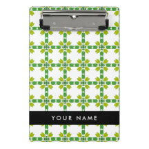 Bladpatroon, Groene bladeren, Jouw naam