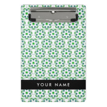 Bladpatroon, Groene bladeren, Jouw naam