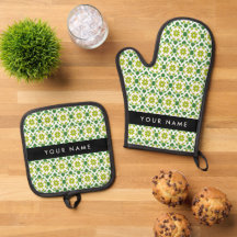 Bladpatroon, Groene bladeren, Jouw naam