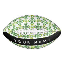 Bladpatroon, Groene Bladeren, Uw Naam American Football