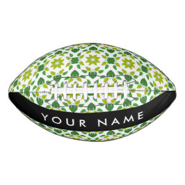 Bladpatroon, Groene Bladeren, Uw Naam American Football