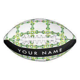 Bladpatroon, Groene Bladeren, Uw Naam American Football
