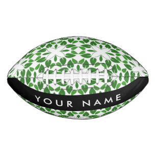 Bladpatroon, Groene Bladeren, Uw Naam American Football