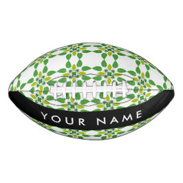 Bladpatroon, Groene Bladeren, Uw Naam American Football
