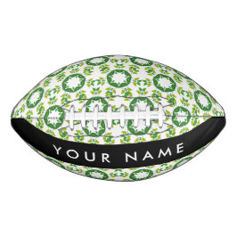 Bladpatroon, Groene Bladeren, Uw Naam American Football