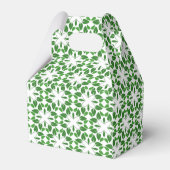 Bladpatroon, Groene Bladeren, Uw Naam Bedankdoosjes (Achterkant)
