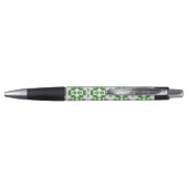 Bladpatroon, Groene Bladeren, Uw Naam Pen (Achterkant)