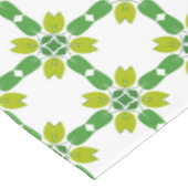 Bladpatroon, Groene Bladeren, Uw Naam Tafelkleed (Gekanteld)