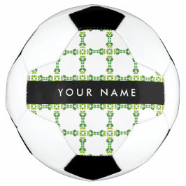 Bladpatroon, Groene Bladeren, Uw Naam Voetbal