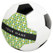 Bladpatroon, Groene Bladeren, Uw Naam Voetbal (Drie kwart)