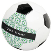 Bladpatroon, Groene Bladeren, Uw Naam Voetbal (Drie kwart)
