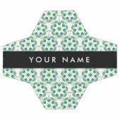 Bladpatroon, Groene Bladeren, Uw Naam Voetbal (Enkel)
