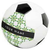 Bladpatroon, Groene Bladeren, Uw Naam Voetbal (Drie kwart)