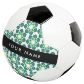 Bladpatroon, Groene Bladeren, Uw Naam Voetbal (Drie kwart)