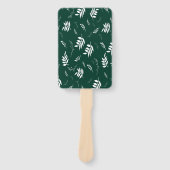 bladpatroon handwaaier (Voorkant)