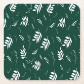 bladpatroon kartonnen onderzetters (Voorkant)