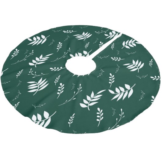 bladpatroon kerstboom rok (Gekanteld)