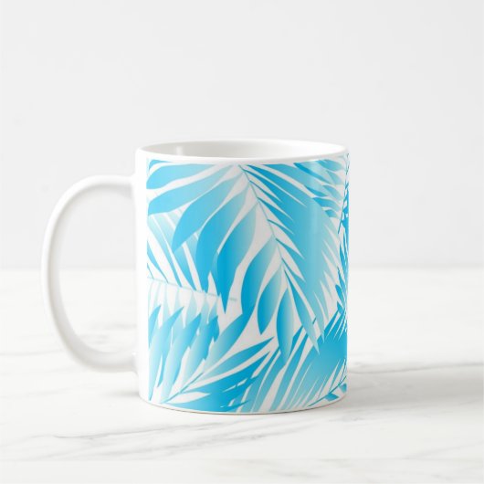 Bladpatroon Koffiemok (Links)