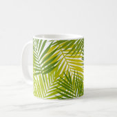 Bladpatroon Koffiemok (Voorkant links)