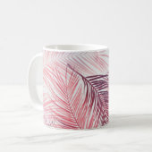 Bladpatroon Koffiemok (Voorkant links)