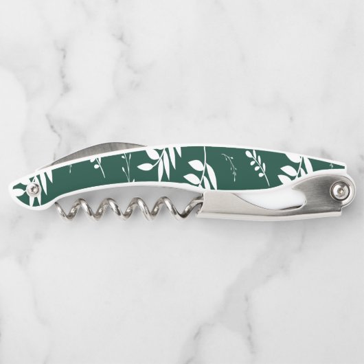 bladpatroon kurkentrekker (Achterkant)