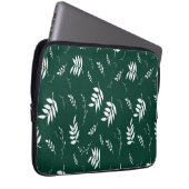bladpatroon laptop sleeve (Voorkant Rechts)