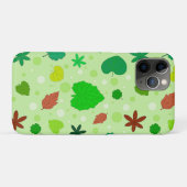 Bladpatroon met diverse vormen en kleuren Case-Mate iPhone case (Achterkant (horizontaal))