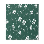 bladpatroon notitieblok (Voorkant)