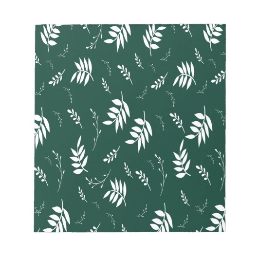 bladpatroon notitieblok (Voorkant)