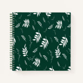 bladpatroon notitieboek (Voorkant)