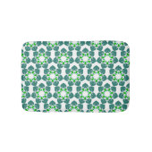 Bladpatroon, patroon van bladeren, groene bladeren badmat (Voorkant)