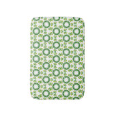 Bladpatroon, Patroon Van Bladeren, Groene Bladeren Badmat (Voorkant Verticaal)