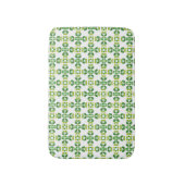 Bladpatroon, Patroon Van Bladeren, Groene Bladeren Badmat (Voorkant Verticaal)