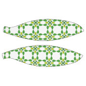 Bladpatroon, patroon van bladeren, groene bladeren basketbal (Panelen)