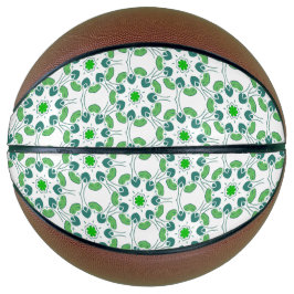 Bladpatroon, Patroon Van Bladeren, Groene Bladeren Basketbal