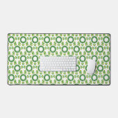 Bladpatroon, Patroon Van Bladeren, Groene Bladeren Bureaumat (Keyboard & Muis)