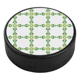 Bladpatroon, Patroon Van Bladeren, Groene Bladeren Hockey Puck