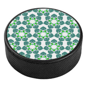 Bladpatroon, Patroon Van Bladeren, Groene Bladeren Hockey Puck