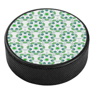 Bladpatroon, Patroon Van Bladeren, Groene Bladeren Hockey Puck