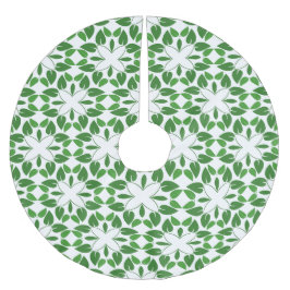 Bladpatroon, patroon van bladeren, groene bladeren kerstboom rok