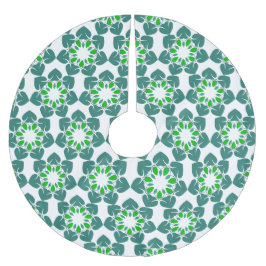 Bladpatroon, patroon van bladeren, groene bladeren kerstboom rok