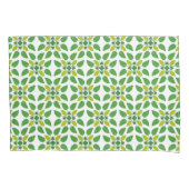 Bladpatroon, patroon van bladeren, groene bladeren kussensloop (Voorkant)