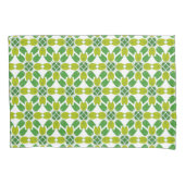 Bladpatroon, patroon van bladeren, groene bladeren kussensloop (Voorkant)