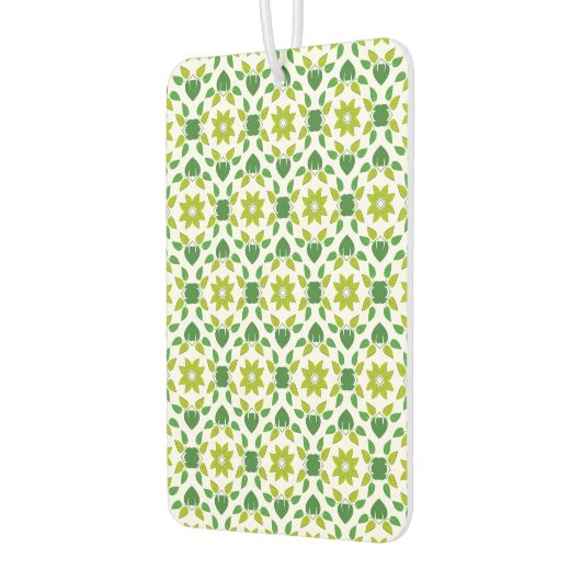 Bladpatroon, patroon van bladeren, groene bladeren luchtverfrisser (Links)