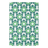 Bladpatroon, patroon van bladeren, groene bladeren mini klembord (Achterkant)