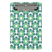 Bladpatroon, patroon van bladeren, groene bladeren mini klembord (Voorkant)