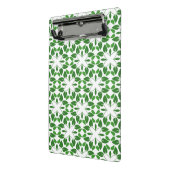 Bladpatroon, patroon van bladeren, groene bladeren mini klembord (Angled2)