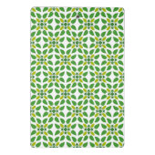 Bladpatroon, patroon van bladeren, groene bladeren mini klembord (Achterkant)