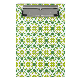 Bladpatroon, patroon van bladeren, groene bladeren mini klembord