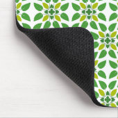 Bladpatroon, Patroon Van Bladeren, Groene Bladeren Muismat (Hoek)